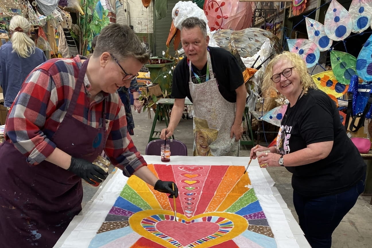 Handmade Productions - pride flag